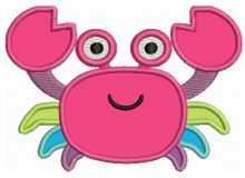 Stickmuster - Krabbe